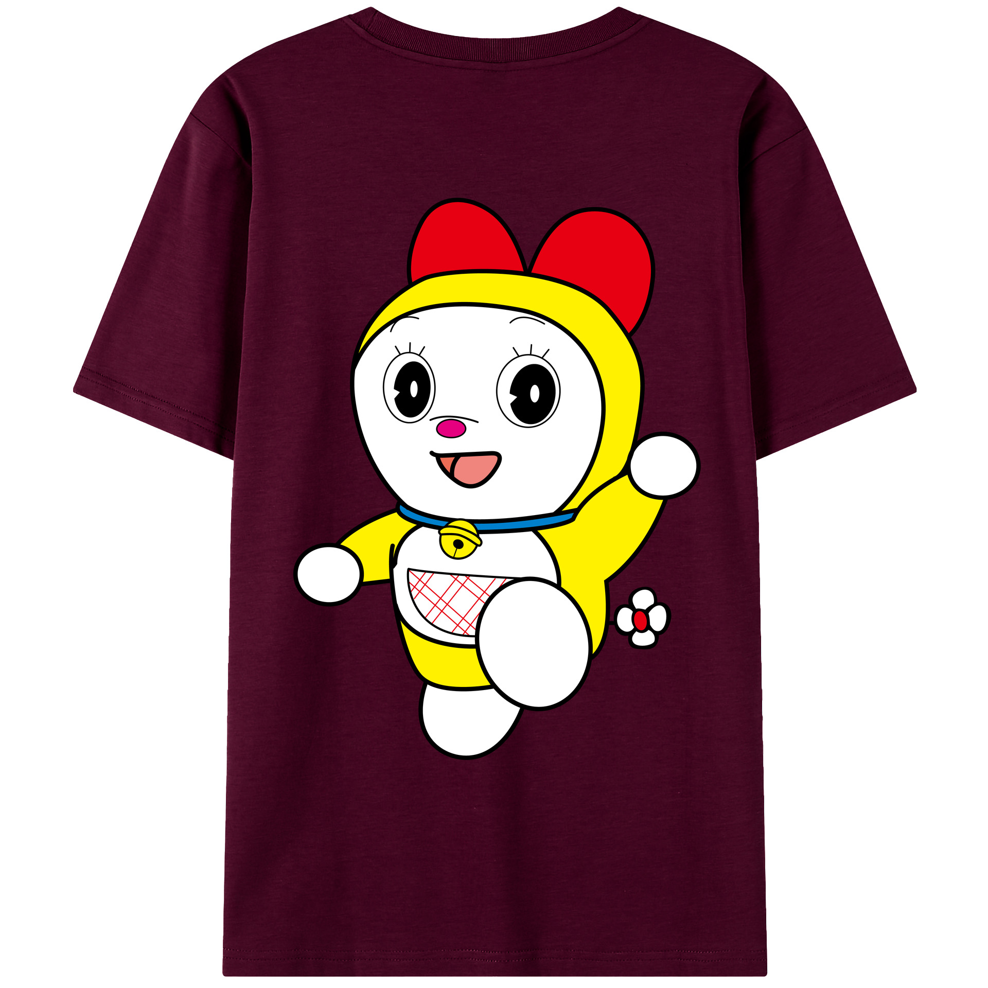 （画像用） ドラえもん ドラミ Doraemon Dorami レディース半袖Tシャツ(バックプリント)